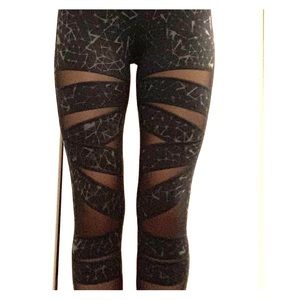 Lululemon High Times Pant Tech Mesh Shine